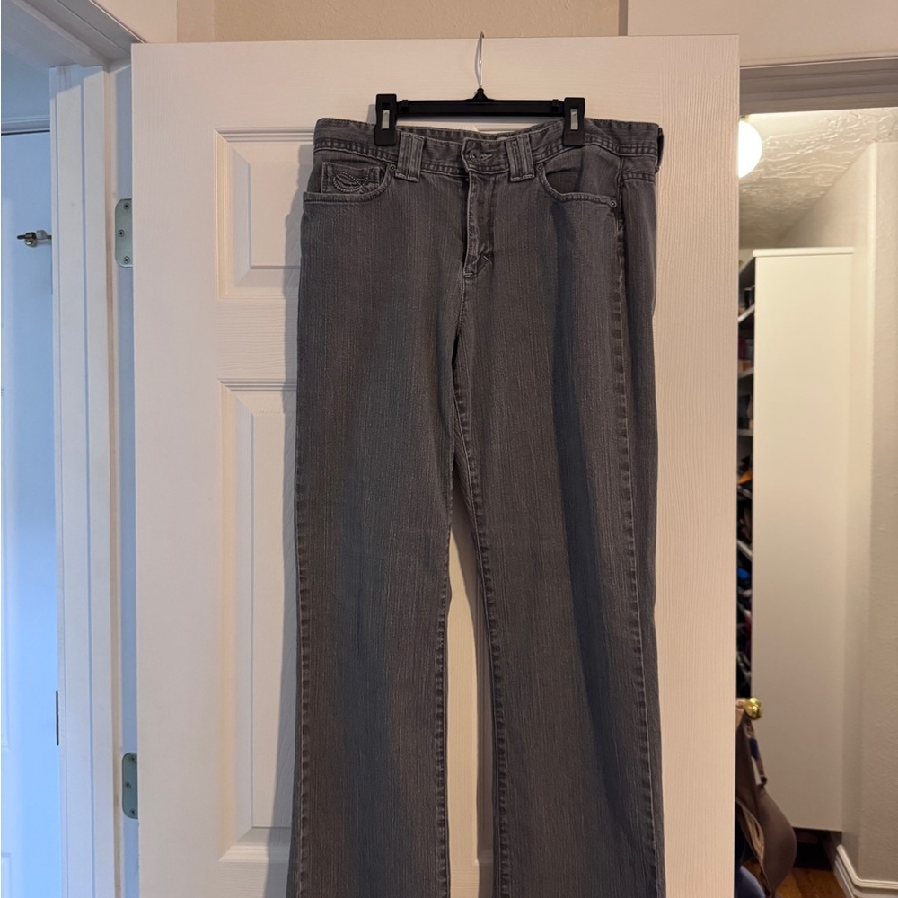 Christopher & Banks Gray Black Jeans